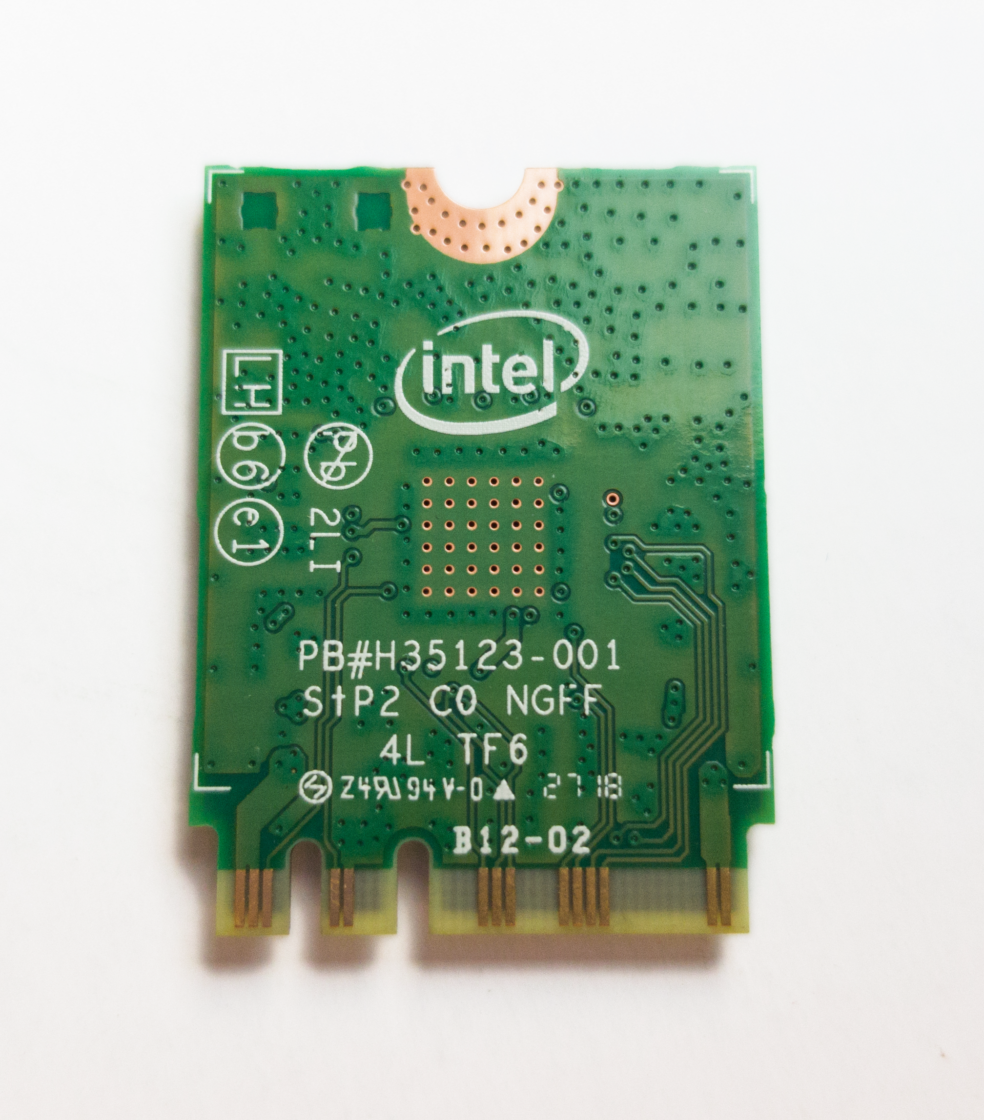 Giada WiFi en Bluetooth module, mini PCI Express, Azurewave met Giada antenne, 802.11AC 1+1, Bluetooth 4.0